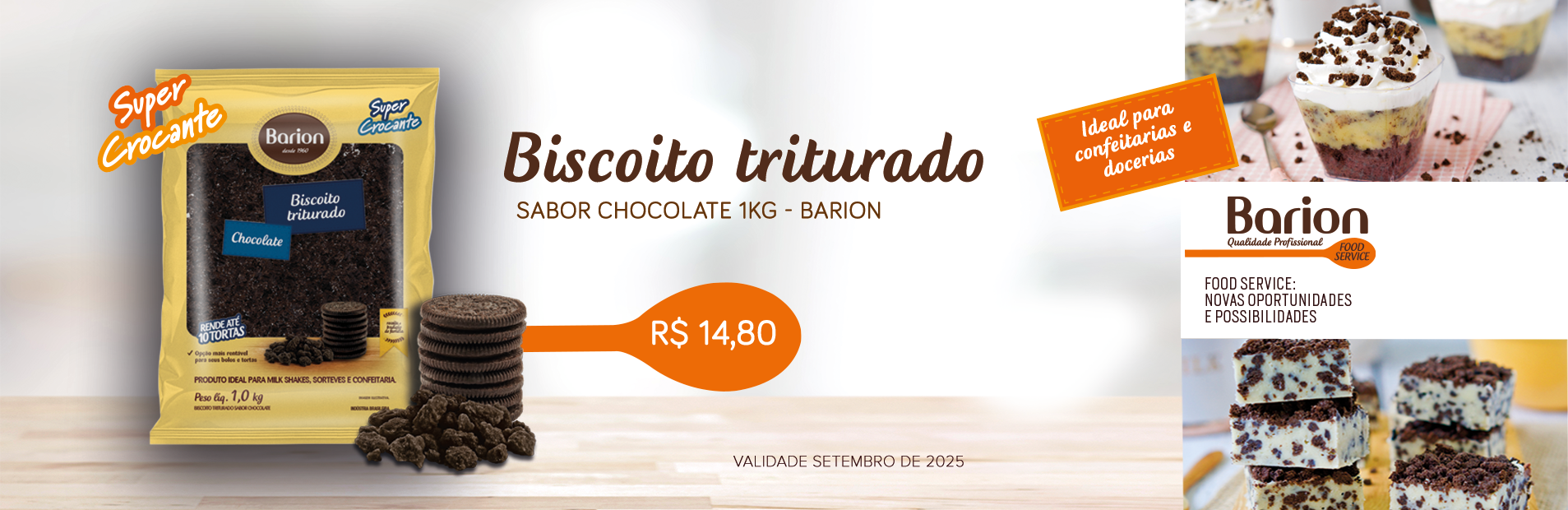 Banner Biscoito Triturado